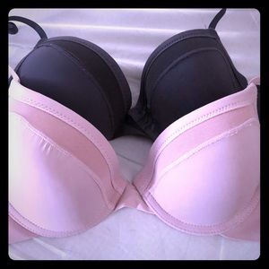 Two Vince Camuto underwire bras